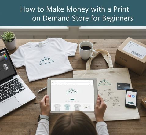 image how make money on print on demand